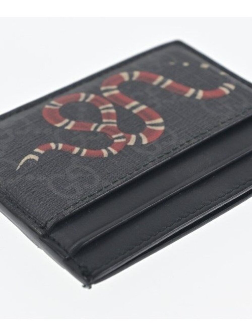 Gucci Card Case Card Holders Black - Picture 5 of 6